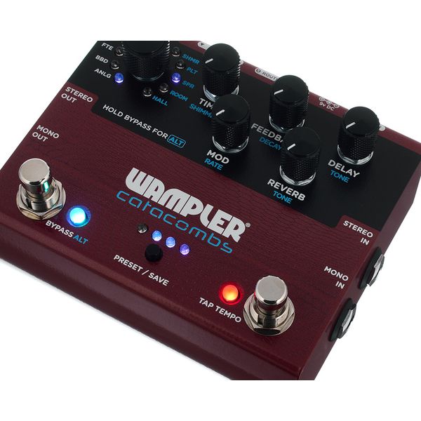 Wampler Catacombs Reverb & Delay