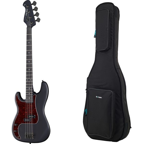 Harley Benton PB-20LH SBK w/Bag