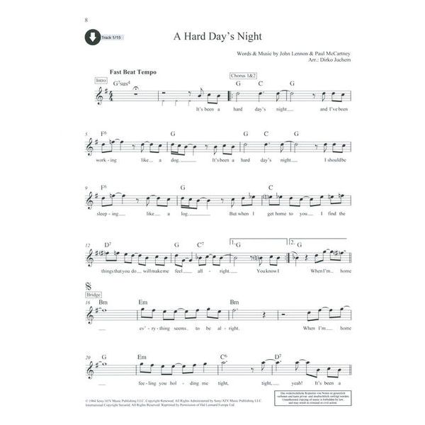 Schott Beatles Classics T-Sax