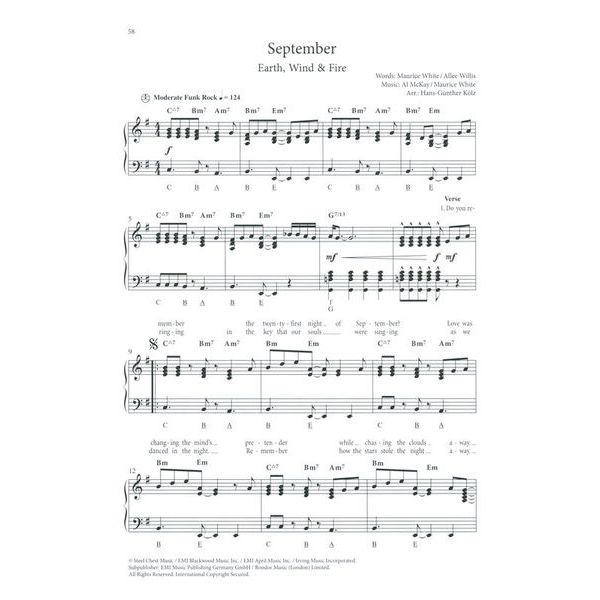 Holzschuh Verlag Kultsongs 70 Akkordeon