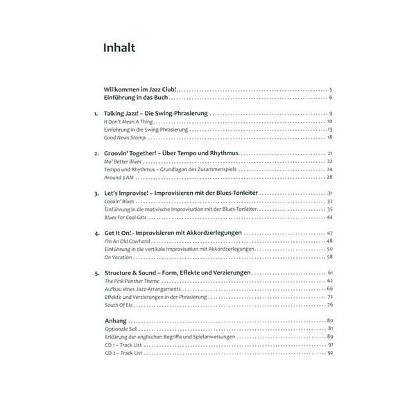 Edition Dux Jazz Club Trumpet