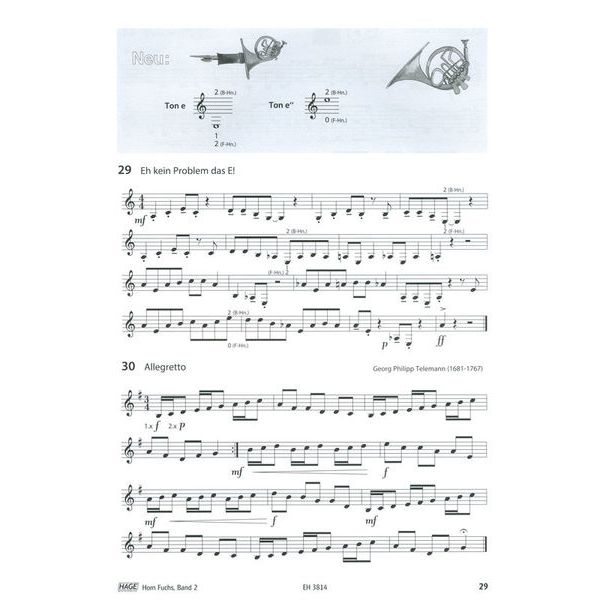 Hage Musikverlag Horn Fuchs 2