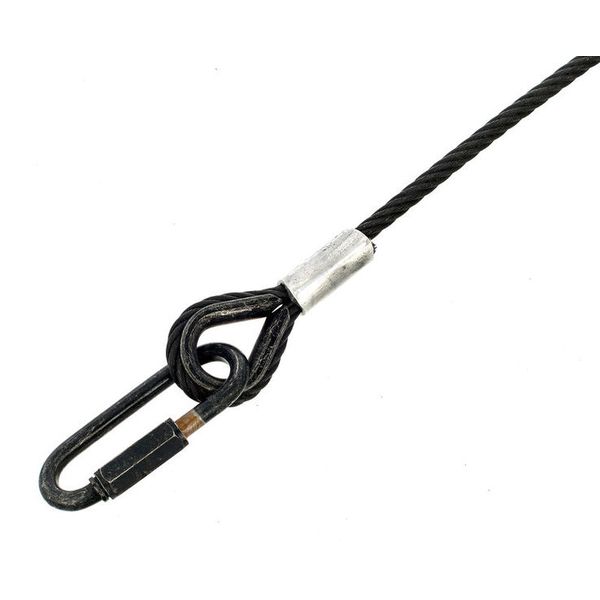 Stairville Safety Set 80cm/6mm Bk 10 pcs