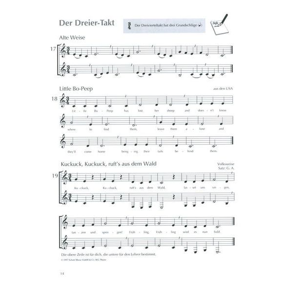 Schott Neue Klarinettenschule 1