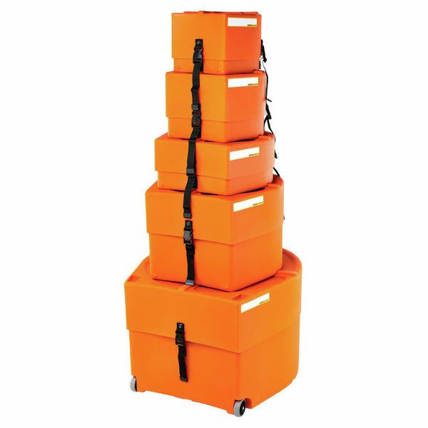 Hardcase HRockFus3 F.Lined Set Orange