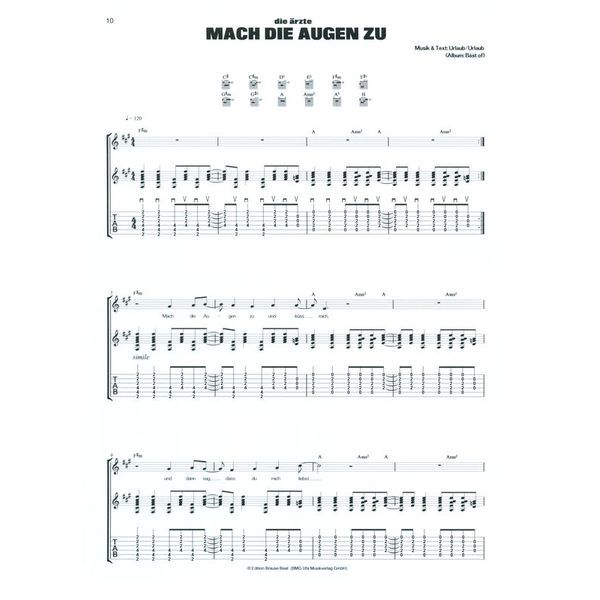 Bosworth rzte Bst Of Gitarre