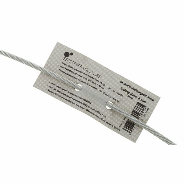 Stairville Safety 100cm/4mm 15kg