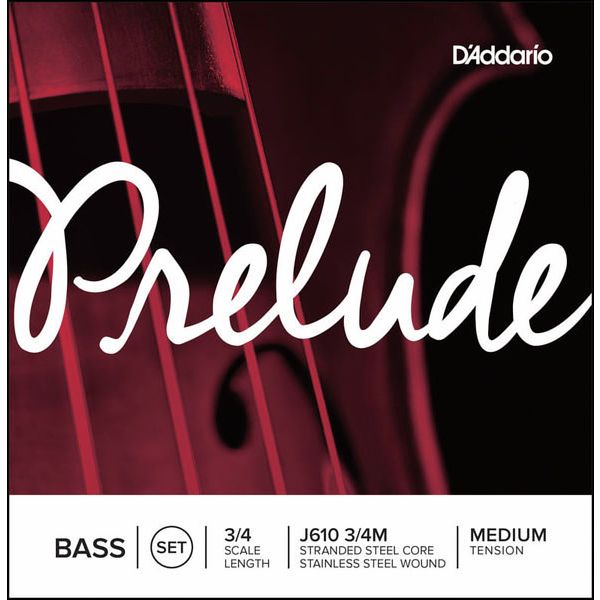 Daddario J610-3/4M Prelude Bass 3/4