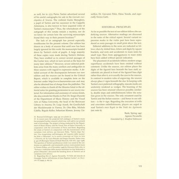 Brenreiter Tartini Sonate g-Moll Violin