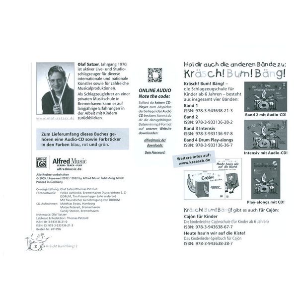 Alfred Music Publishing Krsch Bum Schule 1