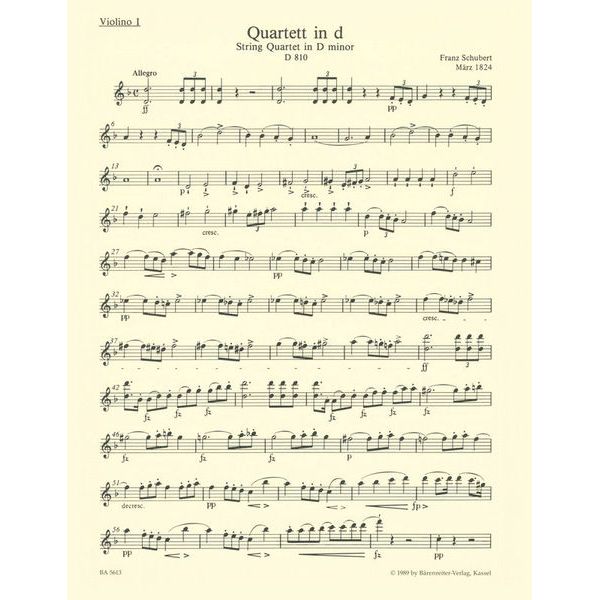 Brenreiter Schubert Tod und das Mdchen