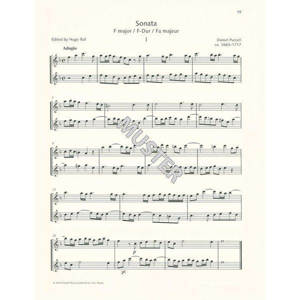 Schott Recorder Library Suites