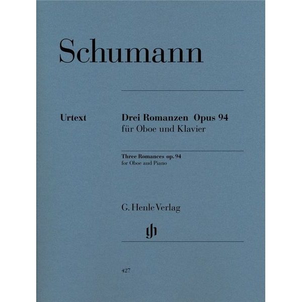 Henle Verlag Schumann Romanzen Oboe