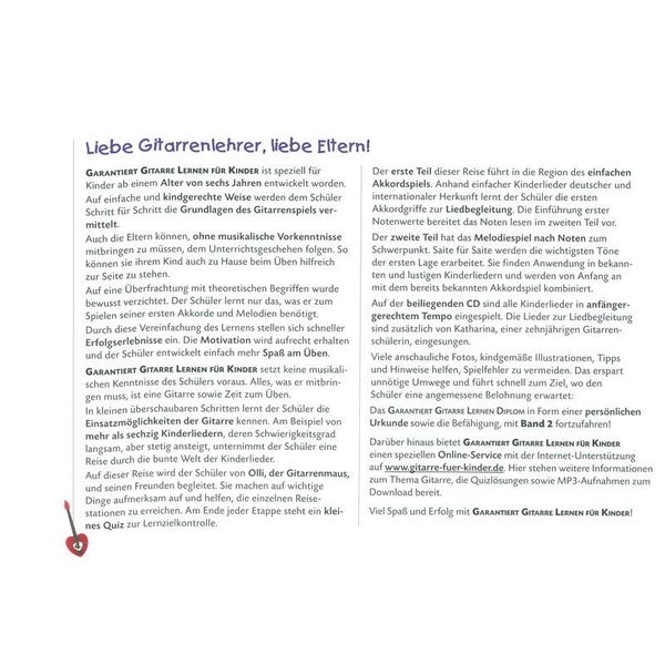 Alfred Music Publishing Gitarre Lernen Für Kinder 1