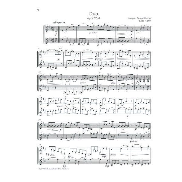 Schott Violin Duets