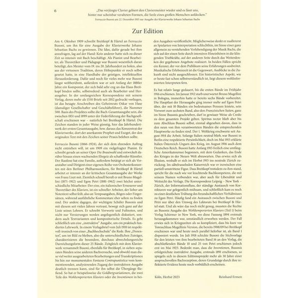 Breitkopf & Hrtel Bach/Busoni Wohltemperiert 1/2