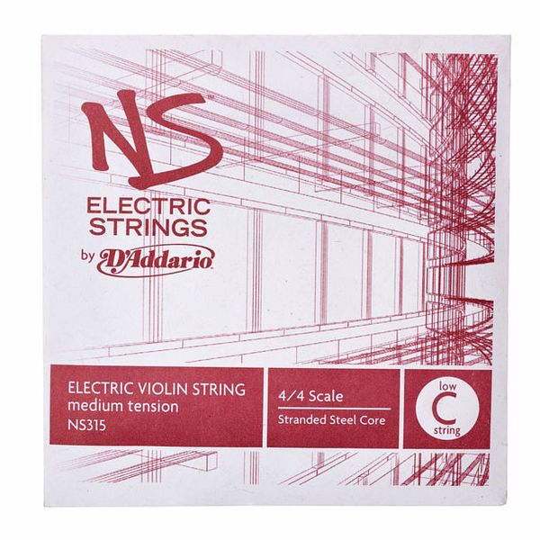 Daddario NS315 Violin String Low C