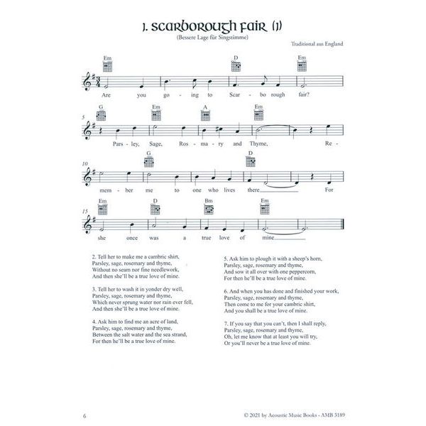 Acoustic Music Books More Celtic Ballads