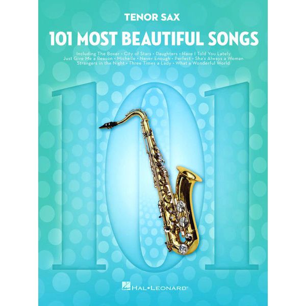 Hal Leonard 101 Beautiful Songs T-Sax