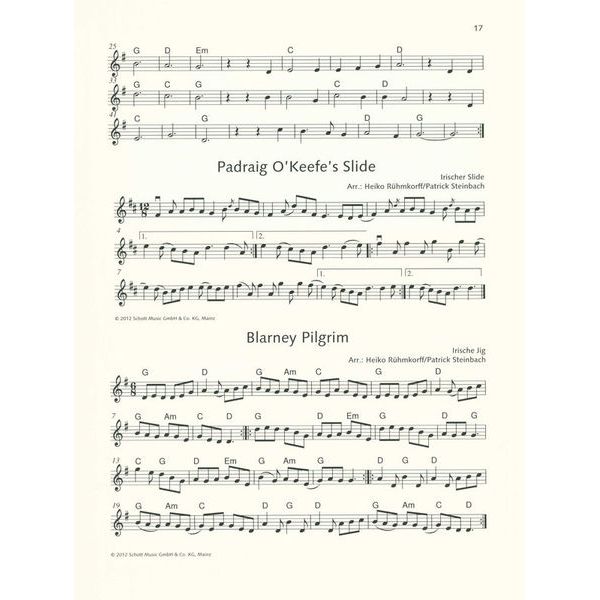 Schott The Irish Violin Book