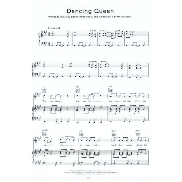 Music Sales The Very Best Of Abba