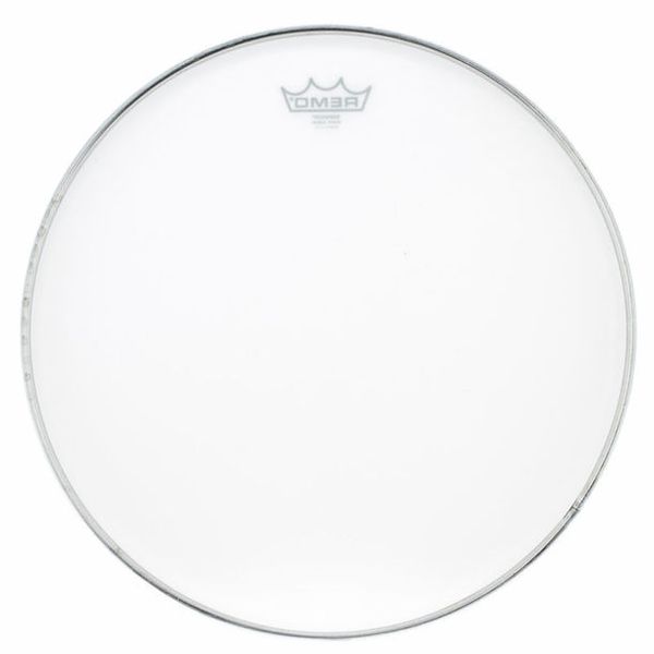 Remo 16" Emperor White Suede