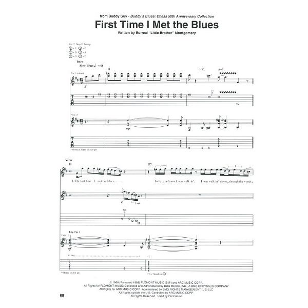 Hal Leonard Tab+ 25 Top Blues Songs