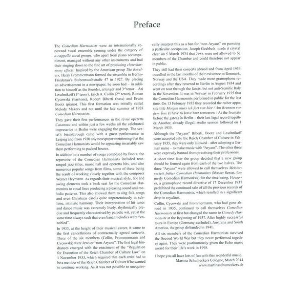 Holzschuh Verlag Comedian Harmonists