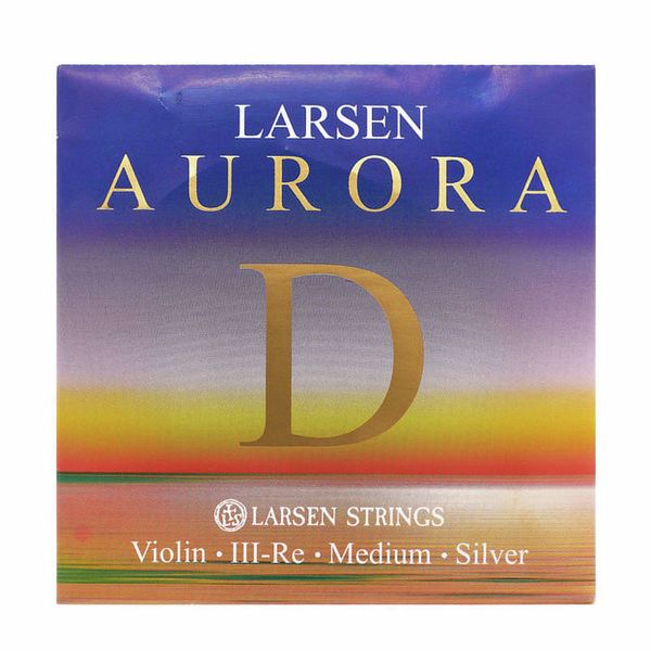 Larsen Aurora Violin D Silver Medium