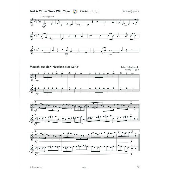 Horst Rapp Verlag Saxophon Lernen mit Spa 2