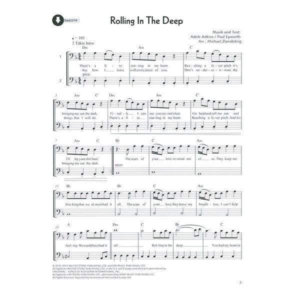 Schott Pop For Cello 1