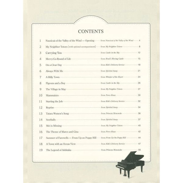 Zen-On Studio Ghibli Recital 1 Easy