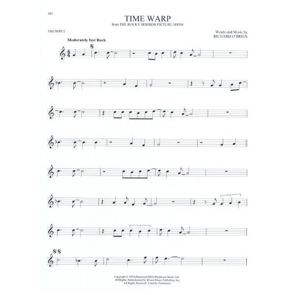 Hal Leonard 101 Movie Hits for Trumpet