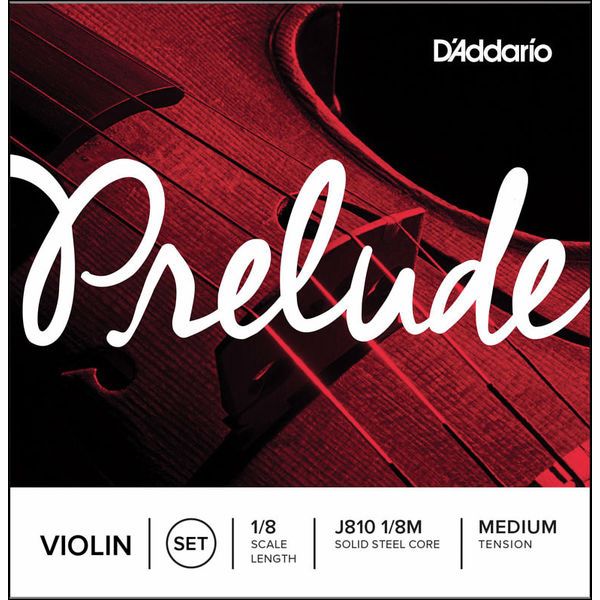 Daddario J810-1/8M Prelude Violin 1/8