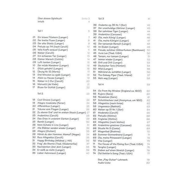 Edition Dux Play Guitar Spielbuch