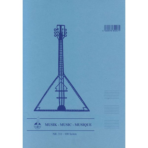 Star Notenblock Tabulatur 311