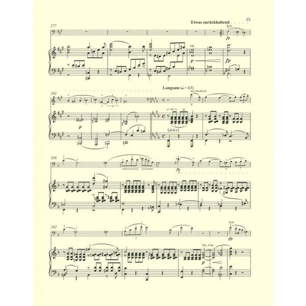 Brenreiter Schumann Concerto a-moll