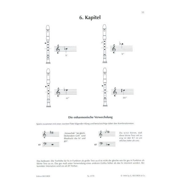 Ricordi Die Altblockflöte 1