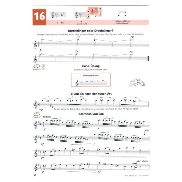 De Haske Hören Lesen Schule 2 Tenor Sax