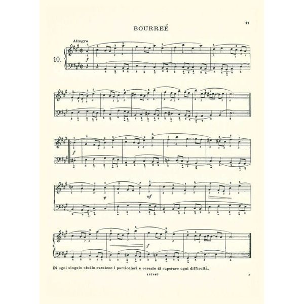 Ricordi Bach 18 Pezzi Facili