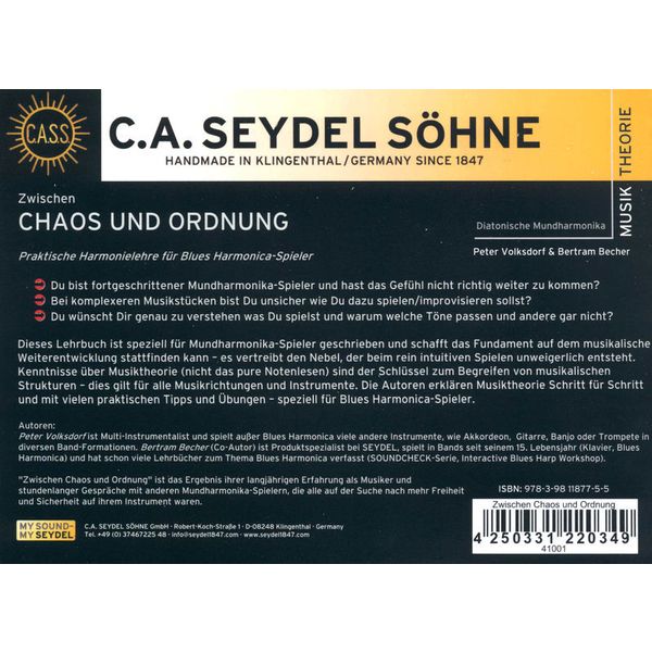 C.A. Seydel Söhne  Zwischen Chaos und Ordnung