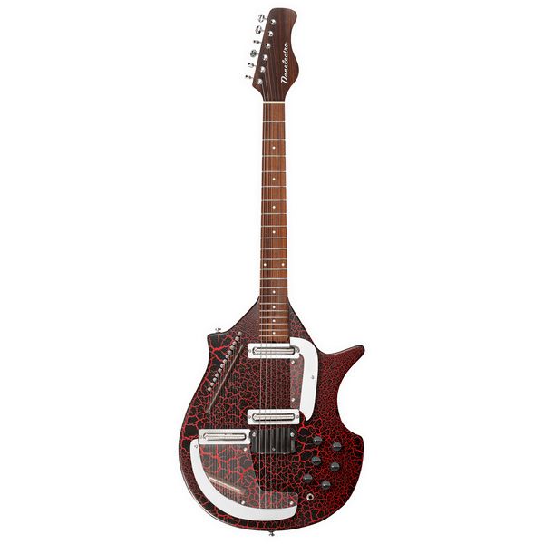 Danelectro Sitar Red Crackle
