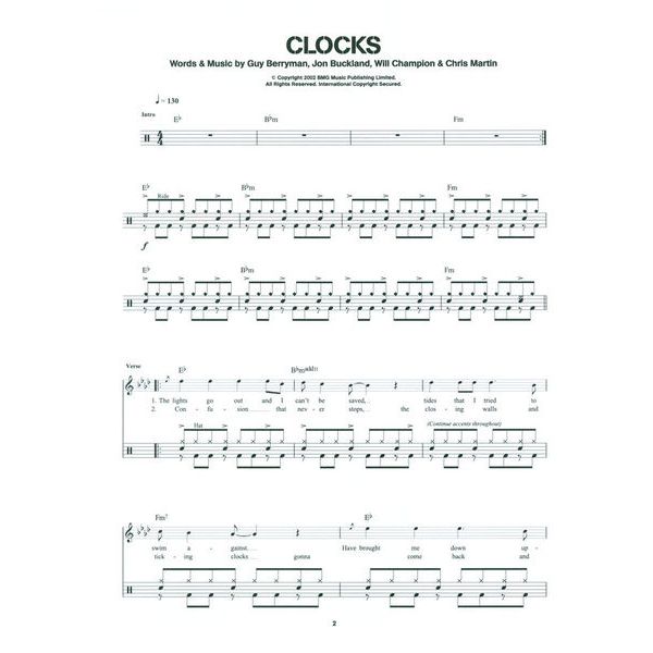 Wise Publications Play Drums With Coldplay