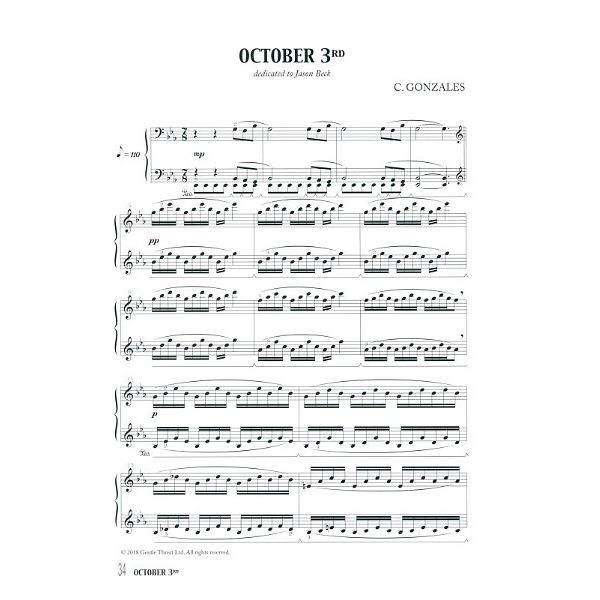 Editions Bourges Chilly Gonzales NoteBook 3