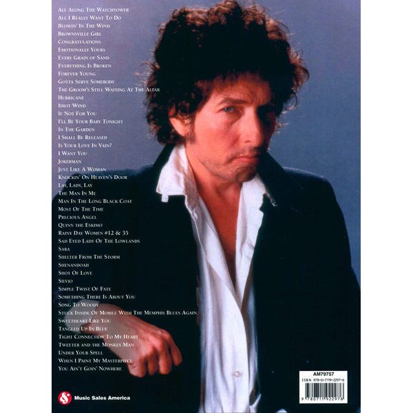 Music Sales Bob Dylan Anthology