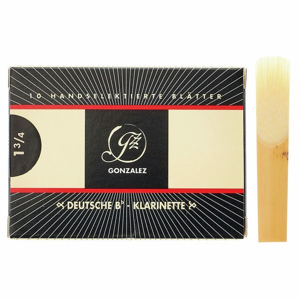 Gonzalez Clarinet Reed German 1.75