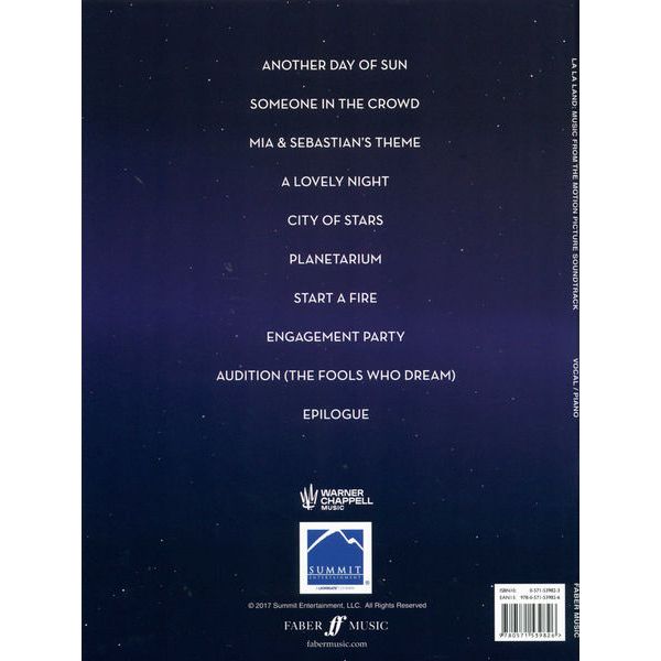 Faber Music La La Land