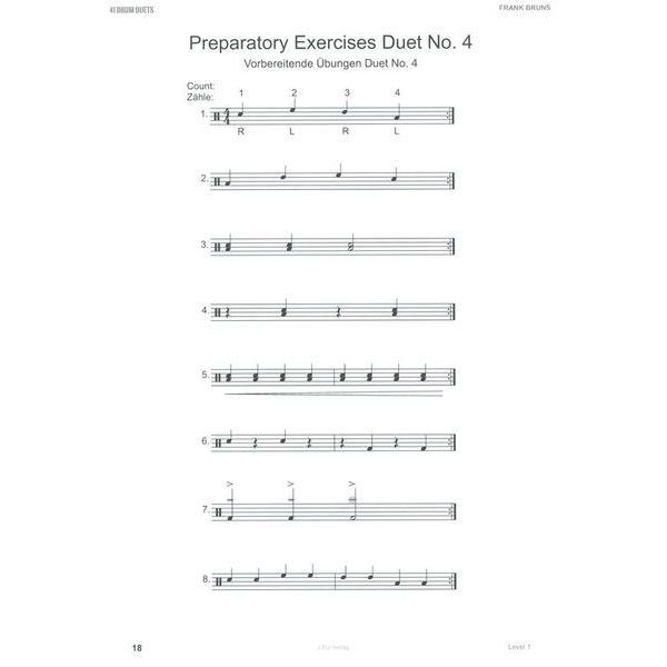 Leu Verlag 41 Drum Duets