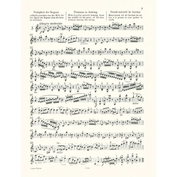 Edition Peters Mazas Etüden op.36 Heft 1