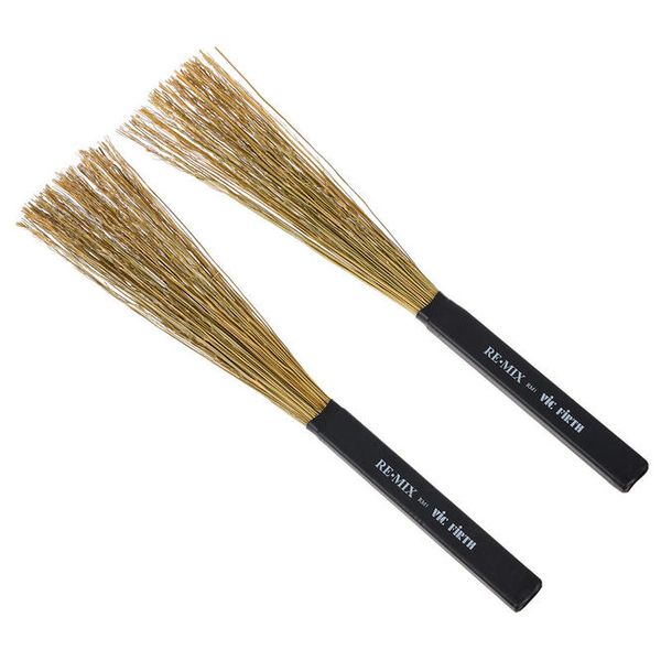 Vic Firth RM1 Remix Brushes Broomcorn